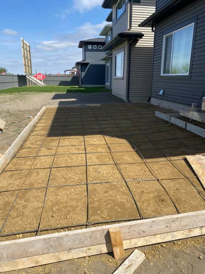 Basement concrete floor